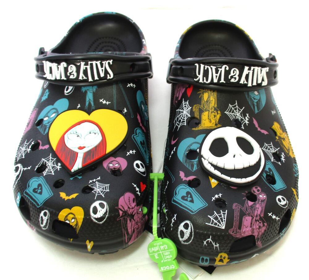 New CROCS Disney Tim Burton's The Nightmare Before Christmas Classic Clog M11